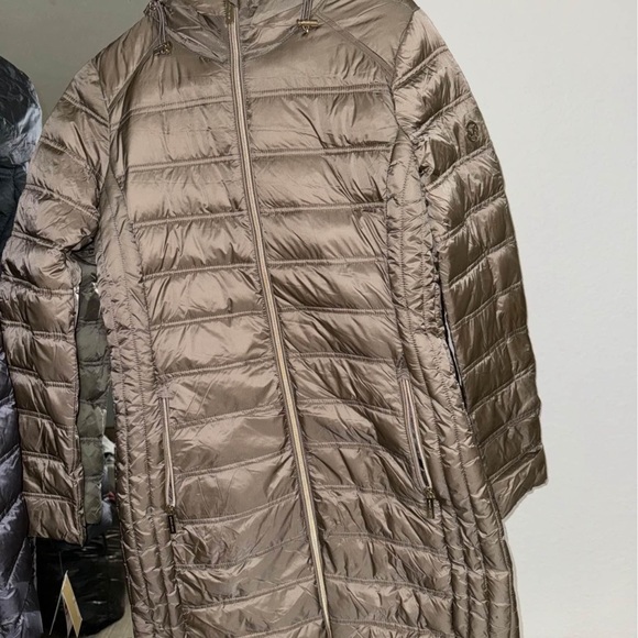 Michael Kors Puffer Coat - Gold (Long) - Picture 2 of 5